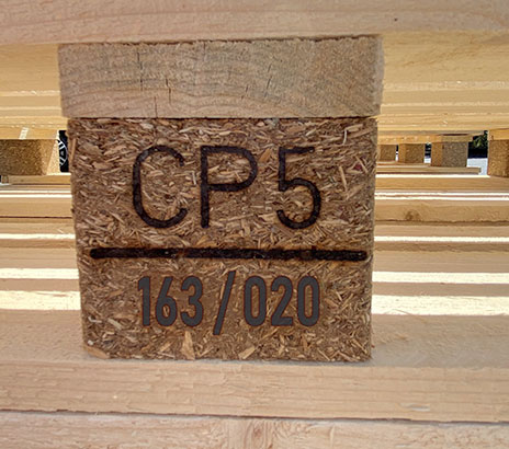 CP5 pallet brandmerk